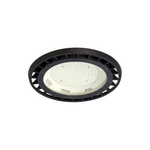 Projetor ALLUN Redondo Preto LED 150W 4000K IP65 01HB150W Dislamp