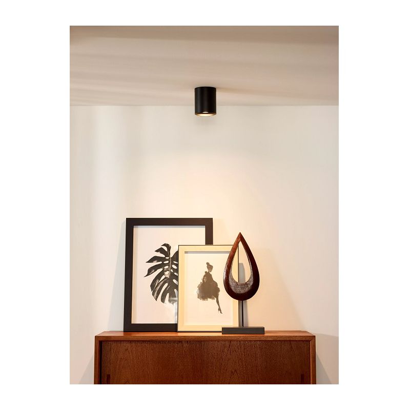 Aplique Plafon BODI Preto Redondo GU10 50W 09100/01/30 Lucide - Image 3