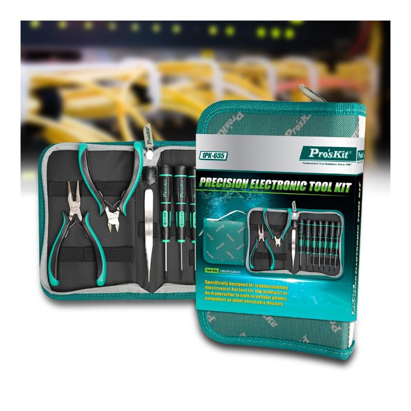 Mala Ferramentas Profissional 10 Peças Proskit - 1PK-635 - Image 3