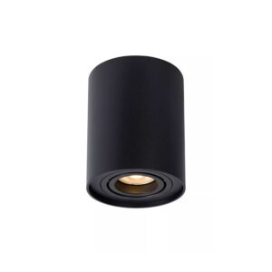 Aplique Plafon TUBE Preto Redondo GU10 50W 22952/11/30 Lucide