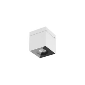 Aplique ESTELA Quadrado Branco GU10 50W IP65 829944/B Dislamp