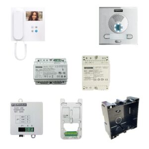 Kit Vídeo Porteiro City VEO WIFI DUOX PLUS 2L Fermax - 94421