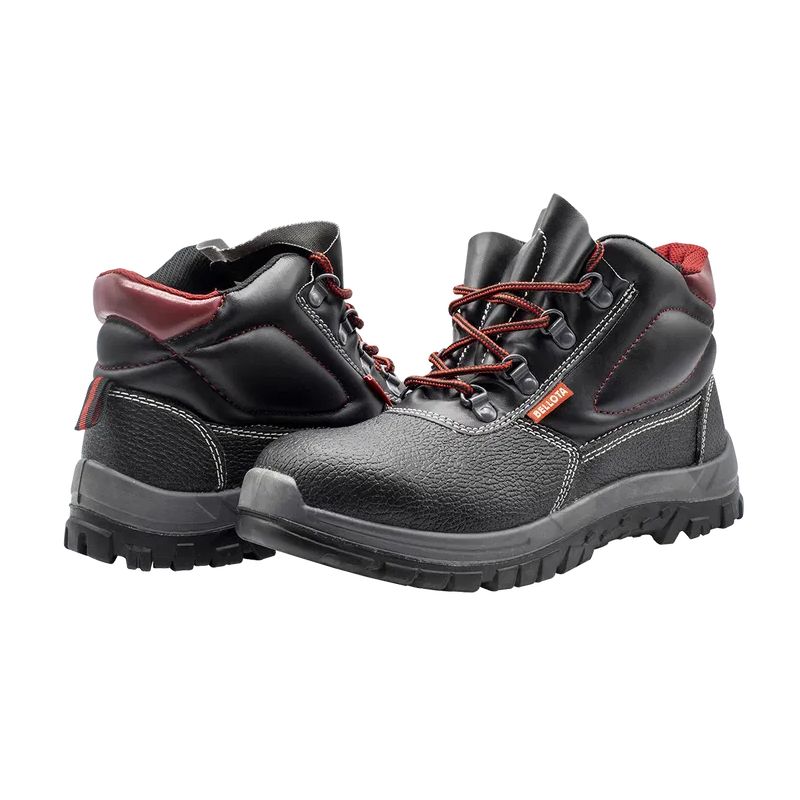 Calçado de segurança de Pele Hidrofugada de Palmilha e Biqueira em Aço Resistente á Água Bellota 72300