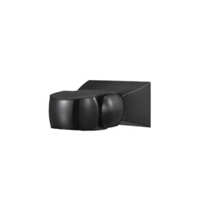 Detetor de movimento 180º Saliente PIR IP65 ST15 Aron Preto
