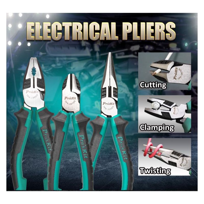 Conjunto de Ferramentas Manutenção Elétrica PROSKIT - PK-618B - Image 7