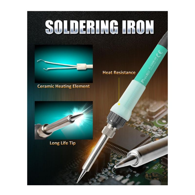 Conjunto de Ferramentas Manutenção Elétrica PROSKIT - PK-618B - Image 4