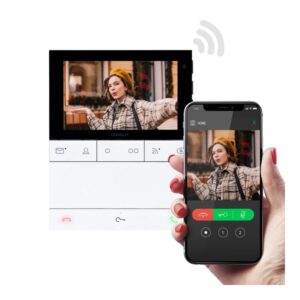 Monitor de Entrada de Pessoas com WI-FI Mãos Livres 5. SB2 ComeLit - PL6741