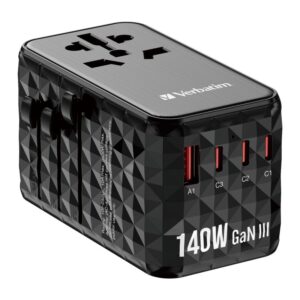 Adaptador universal de viagem GaN III 140 W UTA-10