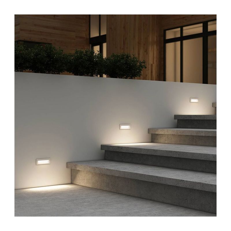 Aplique BEEN Branco LED 6W 3CCT 105416155 Dislamp - Image 2