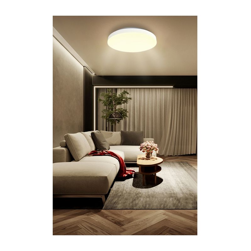 Plafon Fly Branco LED Selecionável(18W/24W/28W/32W) 5CCT 1065D4601 Dislamp - Image 2