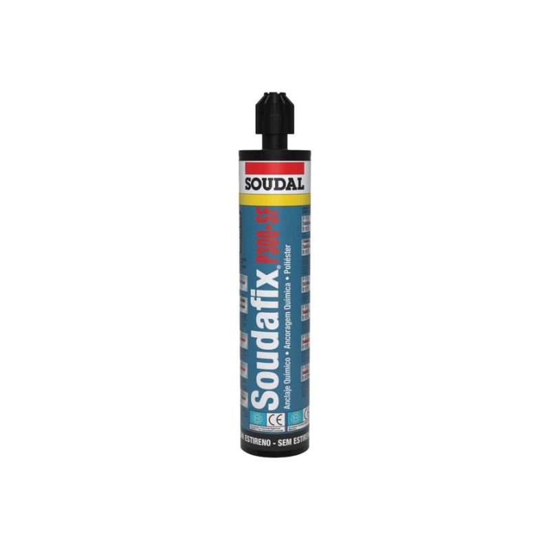 Fixação química Cinzento Soudafix P300-SF Soudal