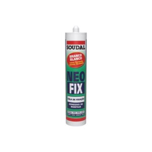 Cola de Montagem de Base Solvente Branco NEOFIX Soudal