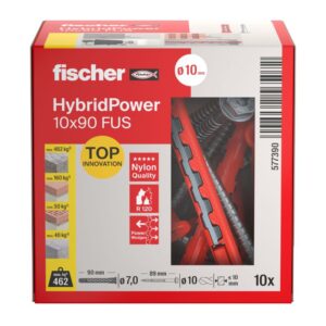 Caixa de 10 unidades HybridPower 10x90 FUS (10) Fischer - 577390
