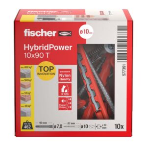 Caixa de 10 unidades HybridPower 10x90 T (10) Fischer - 577391