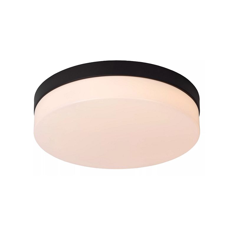 Plafon Biskit Preto/opalino LED 18W 2700K c/sensor 79111/30/30 Lucide