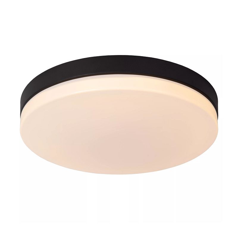 Plafon Biskit Preto/opalino LED 36W 2700K c/sensor 79111/40/30 Lucide