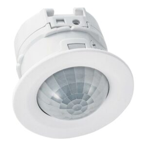 Detetor PIR Sem Fios Compacto para Montagem Embutida para Deteção de Movimento e Automação Inteligente Optex - AP-360BR