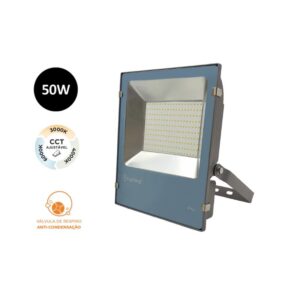 PROJETOR LED EXTERIOR 3CCT PRO 50W IP65 Slighting - ESL0850CCT