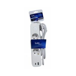 Bloco de Tomadas 3x1.5MM/1.50M USB  A+C