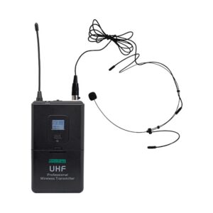Microfone de Cabeça UHF Até 8h de Autonomia DSPPA - D5813