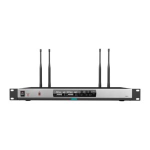 Recetor de Microfone Sem Fios Canal Duplo DSPPA - D5815