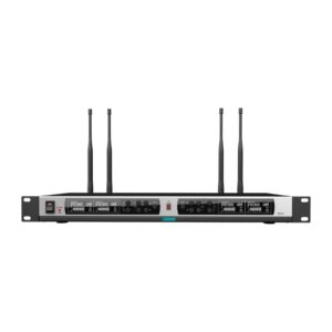 Recetor de Microfone Sem Fios de Quatro Canais DSPPA - D5816