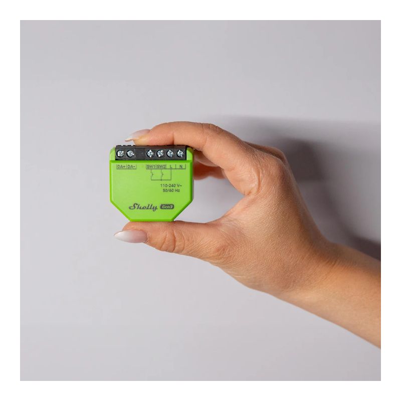Regulador de Intensidade de Luz para Iluminação Dali de Alta Gama Shelly DALI Dimmer Gen3 - Image 3