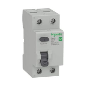 Interruptor Diferencial, 2P, 40A, tipo AC, 300mA Easy9 Schneider - EZ9R66240