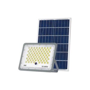 Projetor Led Solar com Camera de Vigilância Wifi e P/ Exterior 100W 5V