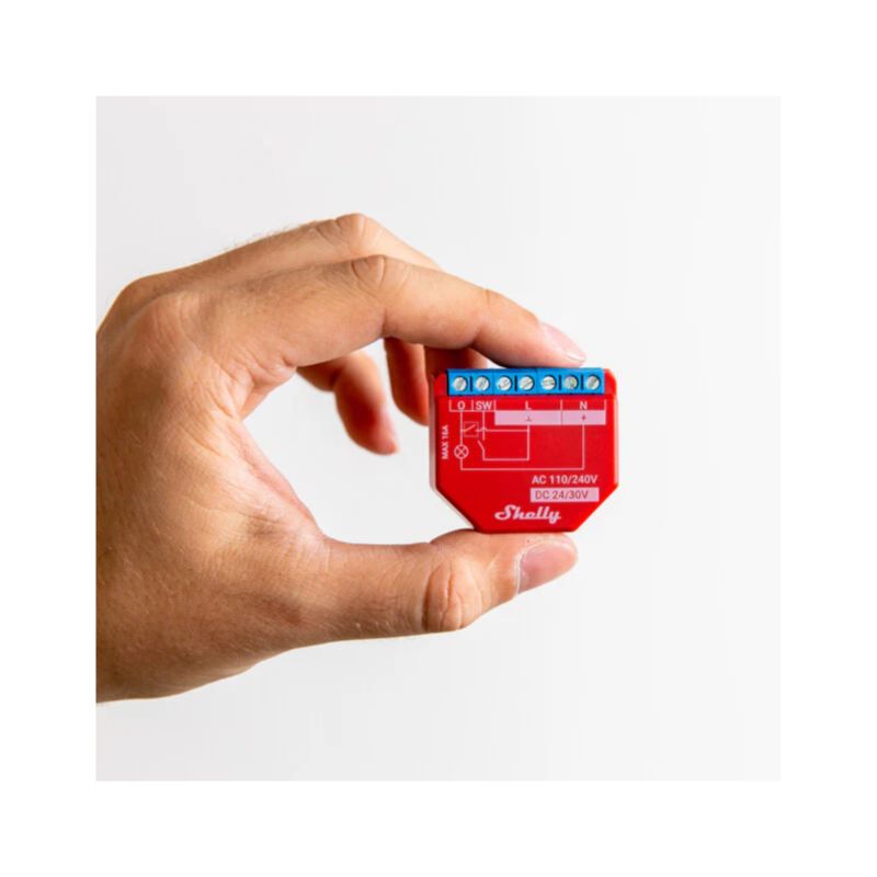 Interruptor Inteligente Wi-fi para Controlo de Eletrodoméstico de Forma Remota Shelly Plus 1PM - Image 3