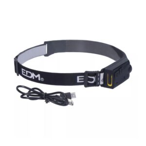 Lanterna de Cabeça com Sensor Recarregável