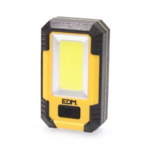 Lanterna LED COB 8W 450lm /130lm / Flash 6.500K Recarregável com USB. Função Power Bank. Inclui Cabo de Carregamento