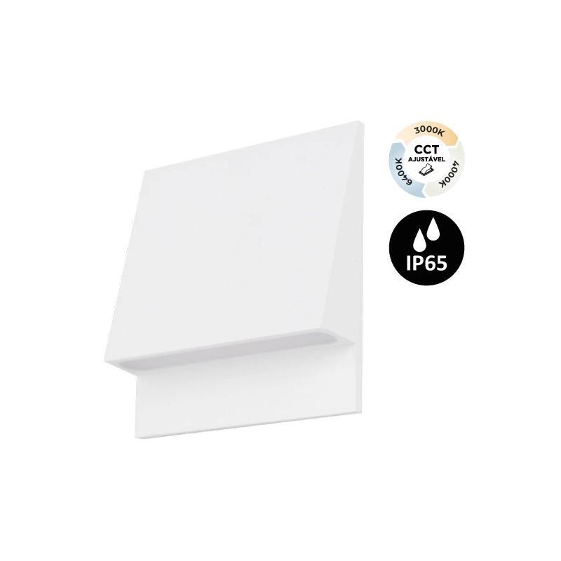 Aplique de Pared Led Chiron Blanco 3W 3CCT Slighting - ESL7054CCT-BR