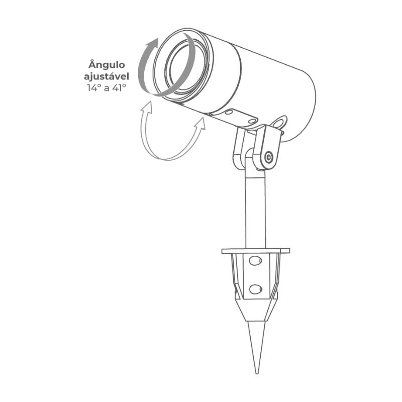 Proyector Led C/Espeto Damon 3|6|9W 270|540|810Lm Slighting - ESL7055CCTPA-PT - Imagen 6