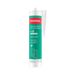 Silicona Neutra Ventanas C-22 - de máxima elasticidad Blanco Penosil