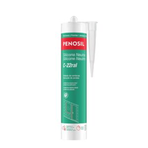 Silicone Neutro Preto RAL 9011 Janelas C-22ral - Máxima Elasticidade Penosil