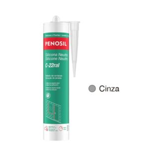 Silicone Neutro Cinza Claro RAL 7035 Janelas C-22ral - Máxima Elasticidade Penosil