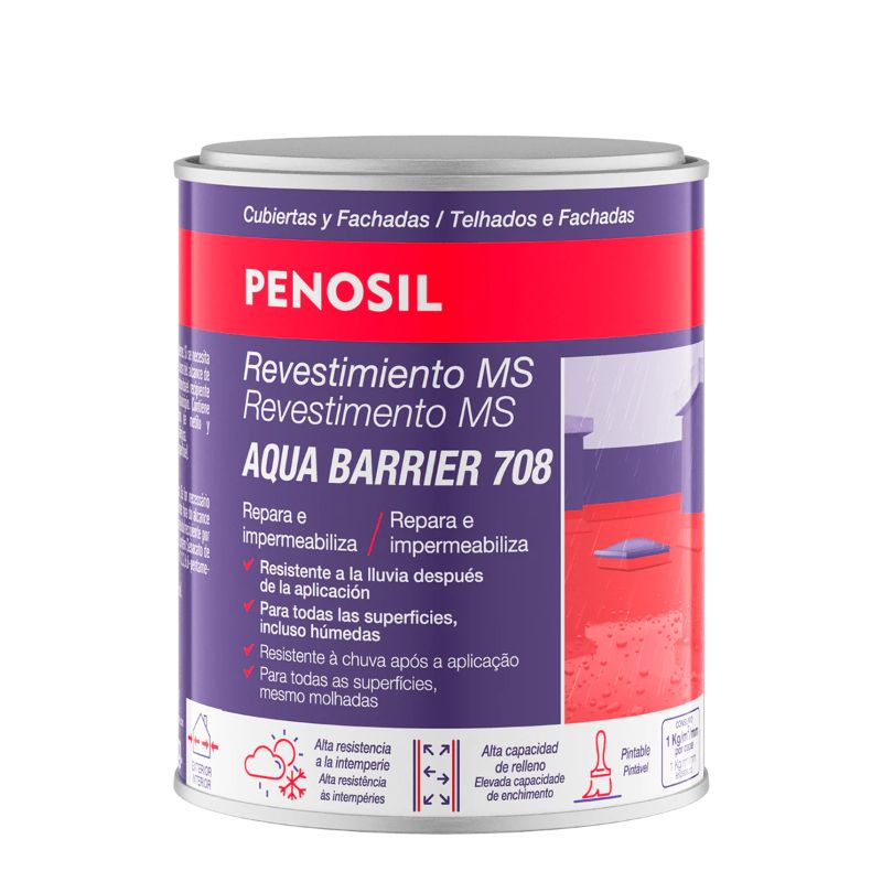 Revestimento MS de Impermeabilização Aqua Barrier 708 Penosil