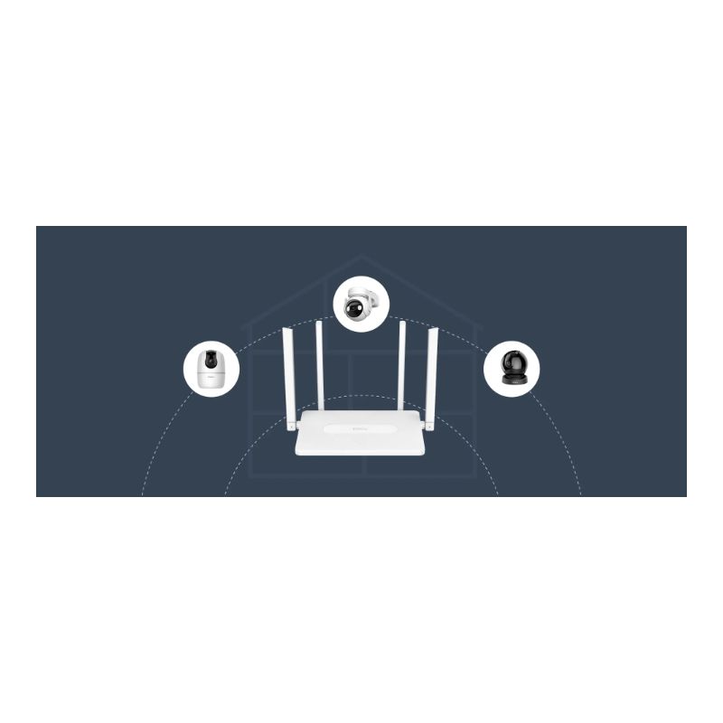 Router Wireless AC1200 Dual-Band WiFi HR12F (Branco) - IMOU - Image 5