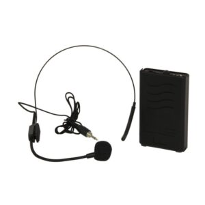 Microfone Headset S/ Fios 207.5MHz Ibiza Sound - PORTHEAD12-2