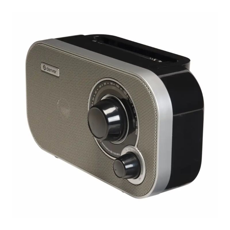 Rádio FM Portátil Cinzento Denver - TR-51GR - Image 4