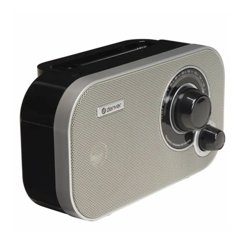 Rádio FM Portátil Cinzento Denver - TR-51GR - Image 5