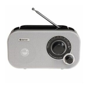 Rádio FM Portátil Branco Denver - TR-51W