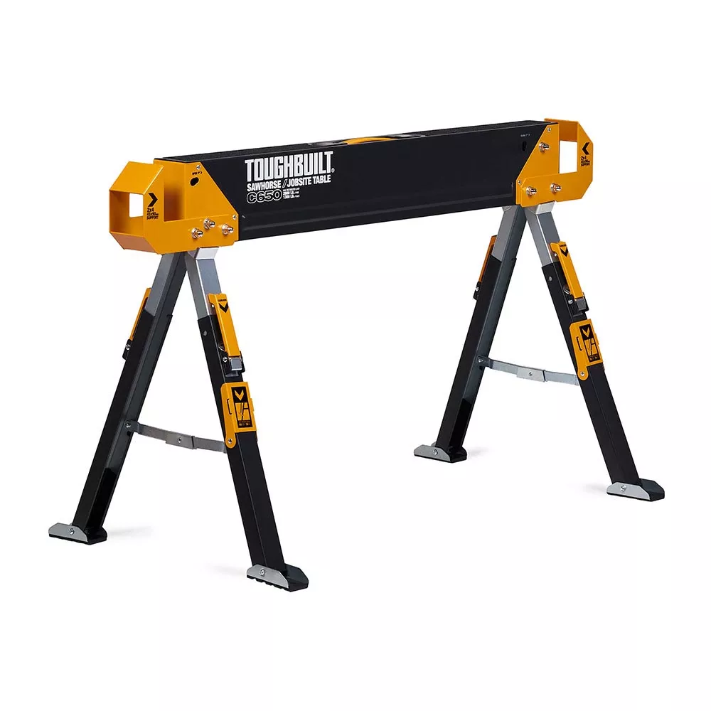 Cavaletes Portáteis Bancada de Trabalho ToughBuilt C650 — 2 Unidades