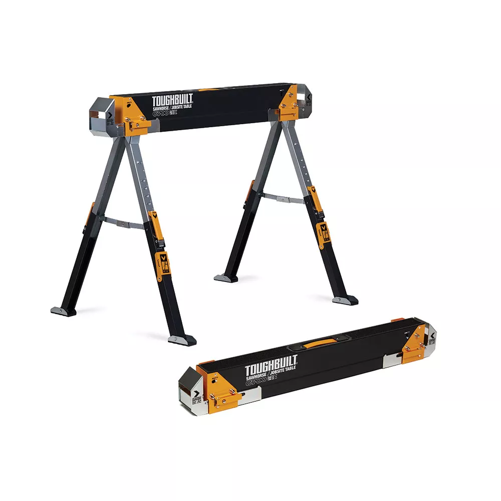 Cavaletes Portáteis Bancada de Trabalho ToughBuilt C700 — 2 Unidades