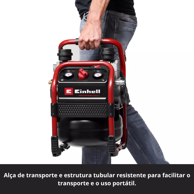 Einhell Compressor SILENZZO 18/160 - Image 4