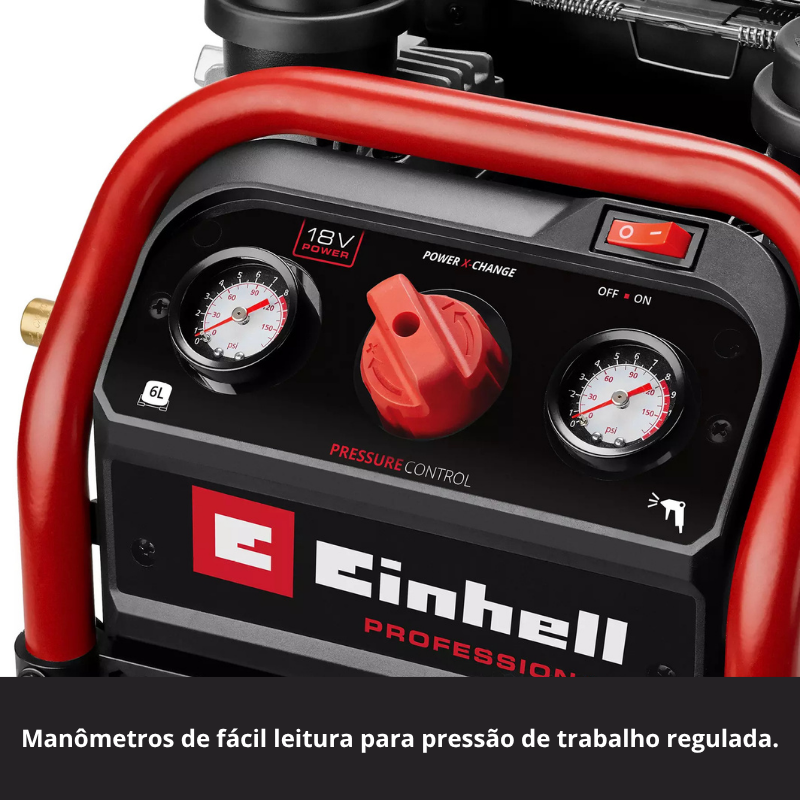 Einhell Compressor SILENZZO 18/160 - Image 5