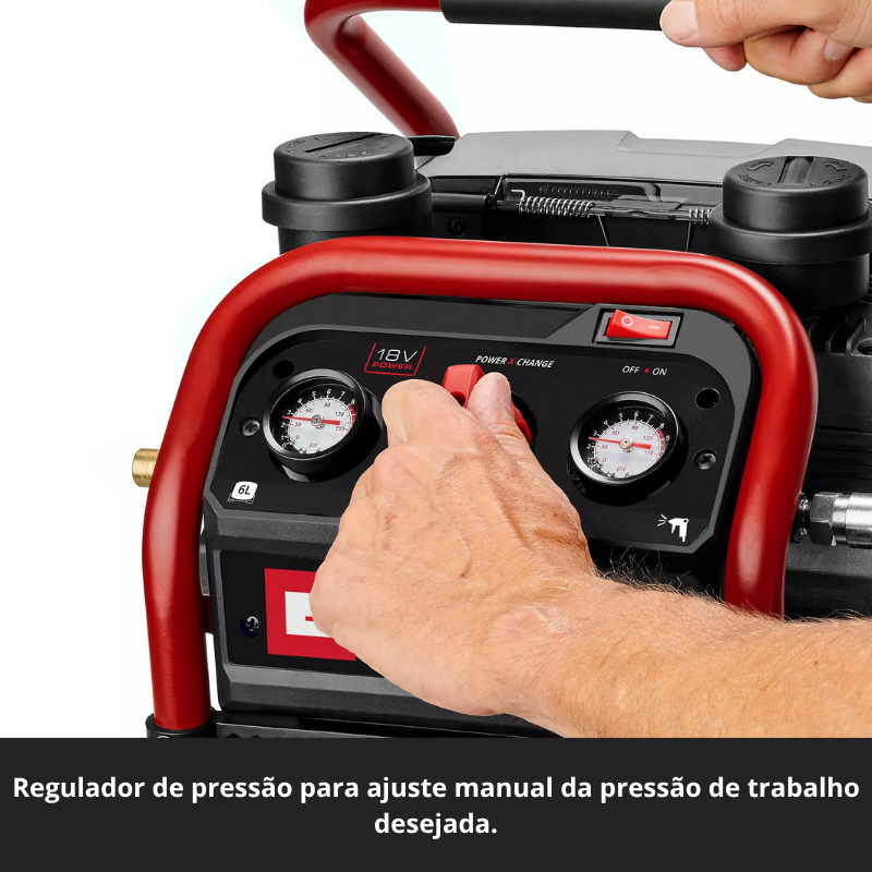 Einhell Compressor SILENZZO 18/160 - Image 6