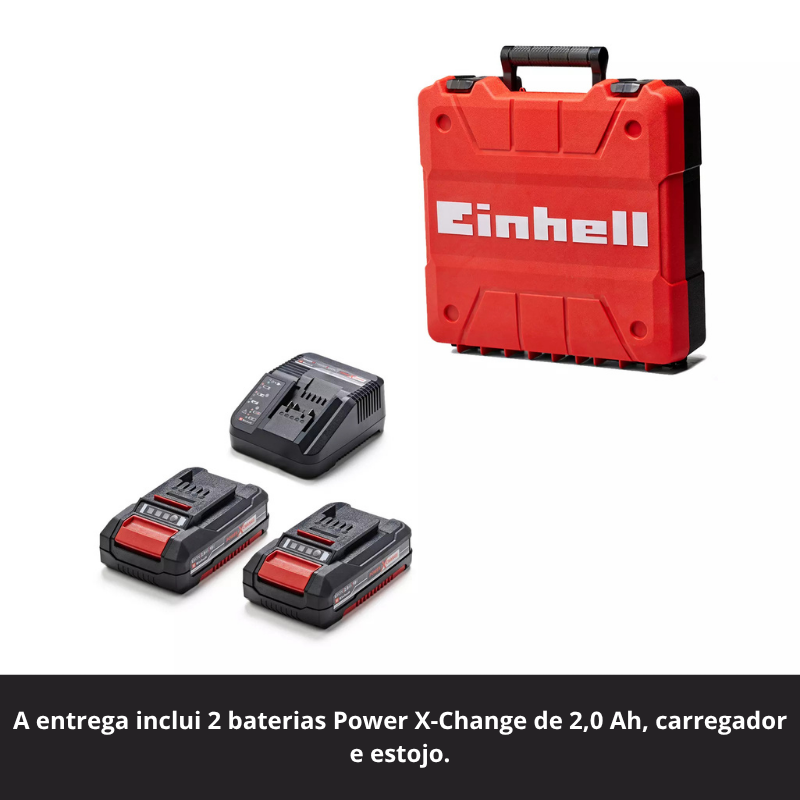 Einhell Berbequim Impacto S/Fio TP-CD 18/50 Li-i BL (2x2,0Ah) - Image 8