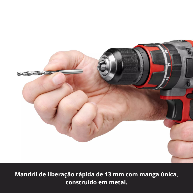 Einhell Berbequim Impacto S/Fio TP-CD 18/60 Li-i BL (1x2,0Ah) - Image 6